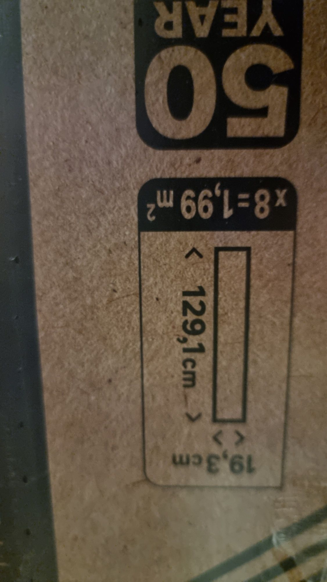 Panele laminowany intenso 2m2 dab sonoma dąb jasno beżowe