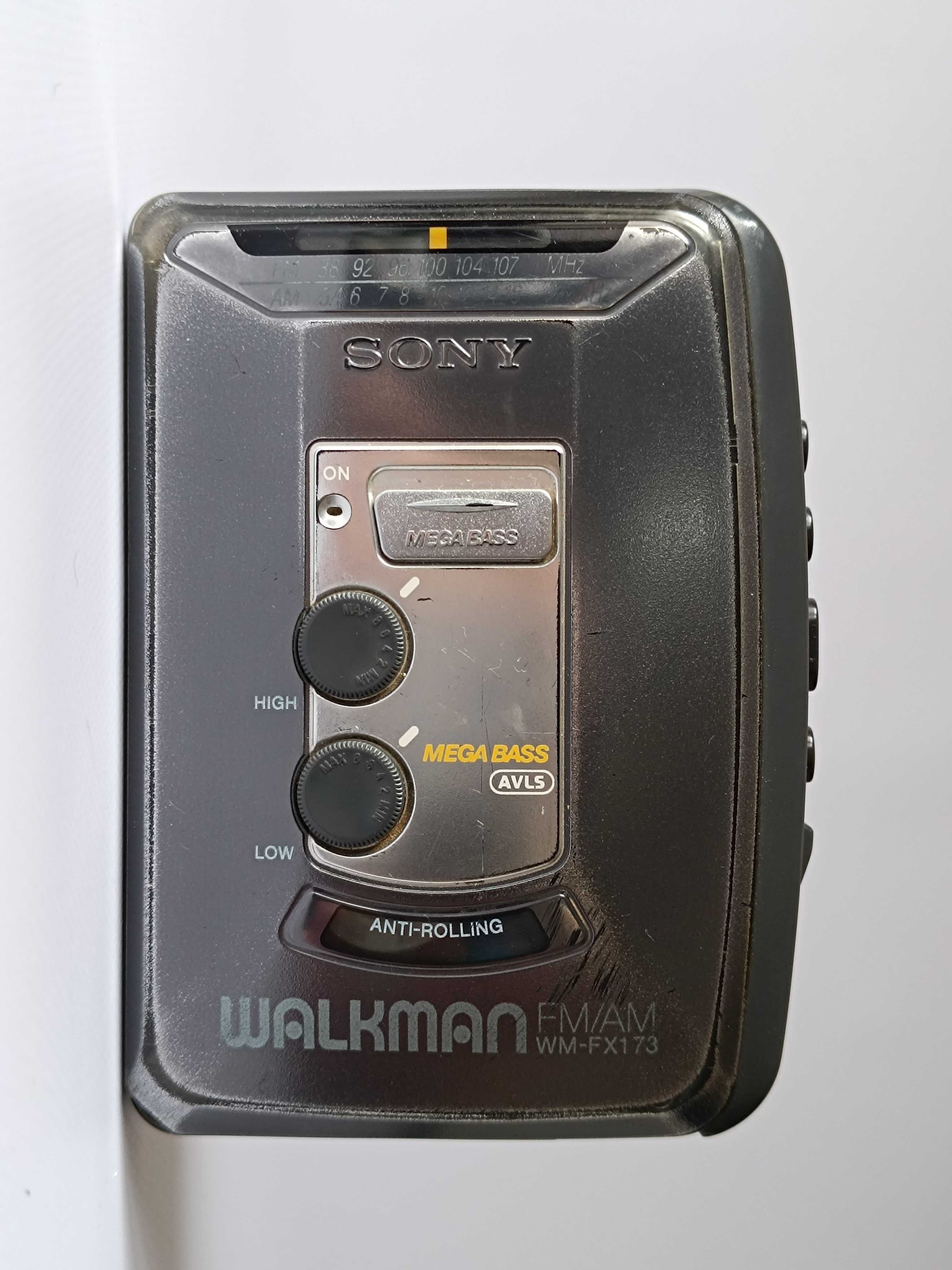 кассетный плеер Sony Walkman wm-fx173 приемник fm/am