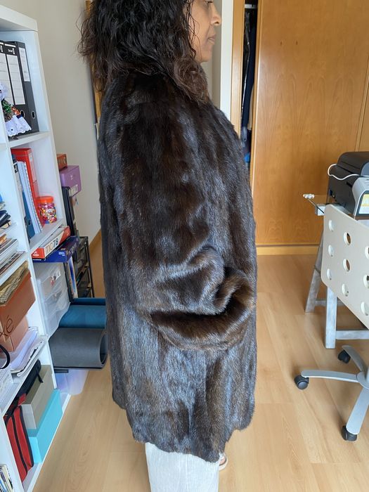 Casaco de Vison Castanho [ excelente estado ]