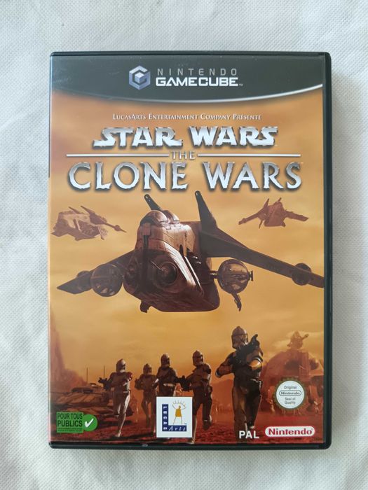 Star Wars: The Clone Wars [Nintendo GameCube, 2002] Complete - French