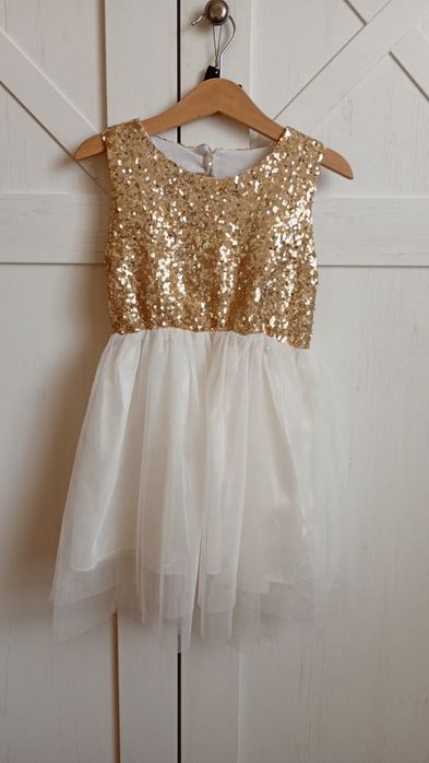 Sukienka tiulowa dla wyjątkowej dziewczynki 104 cm