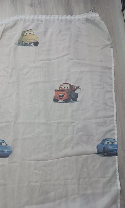 Firanka Disney Zygzak McQueen/ szer. 240cm x wys. 200cm