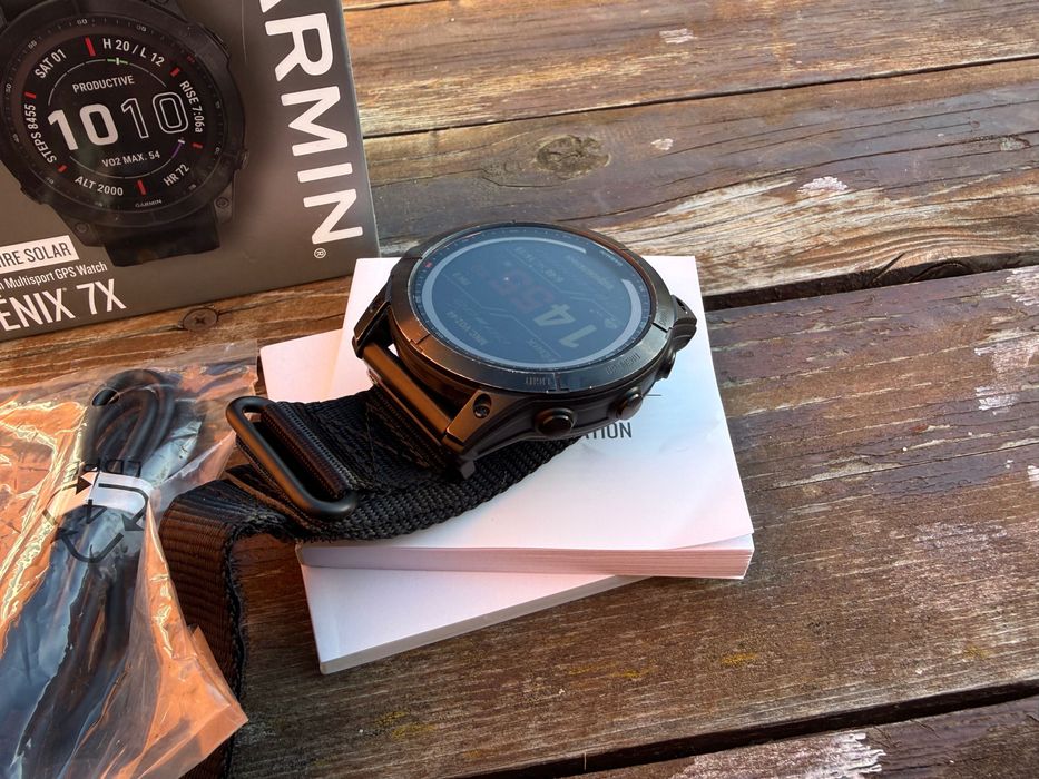 Garmin Fenix 7X Sapphire Solar DLC Titanium