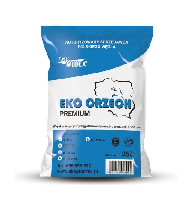 Węgiel kamienny Orzech