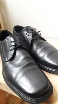 Продам кожаные мужские туфли 45,5 размера