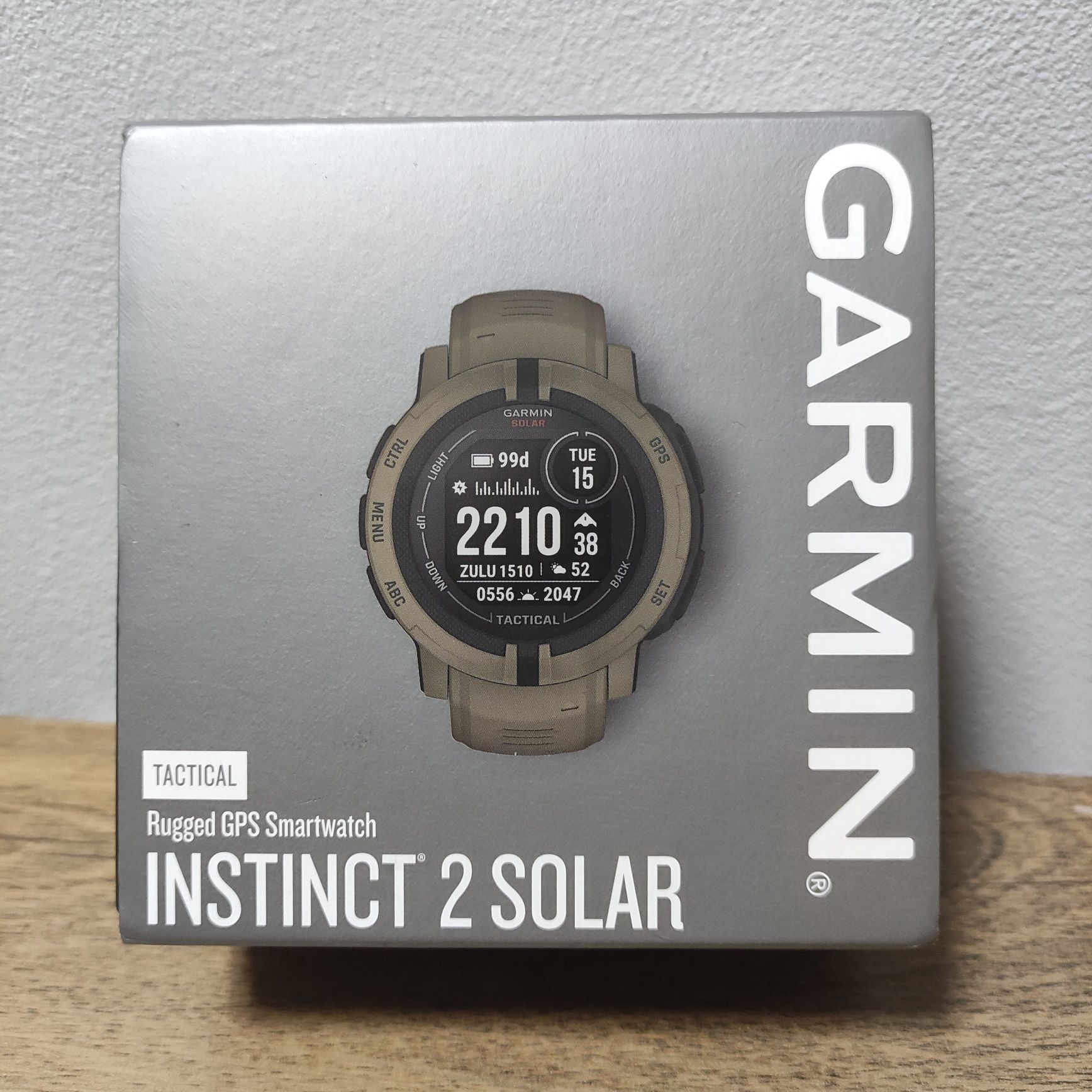 Garmin Instinct 2 Solar Tactical - Stan idealny + 2 lata gwarancji