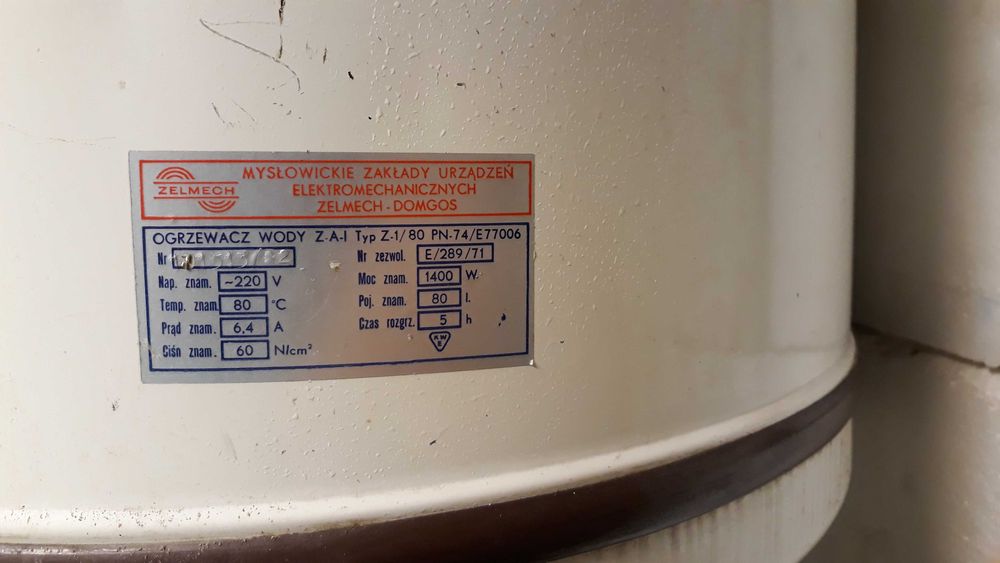 Boiler do wody , łyzeczki platerowane ,rura kwasoodporna  , kaloryfer