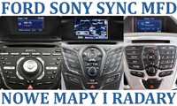 Ford Sony Sync MFD Mapy 2022/2023 Radary