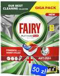 Dwupak 142 szt / Fairy Platinum Plus / Kapsułki do zmywarki