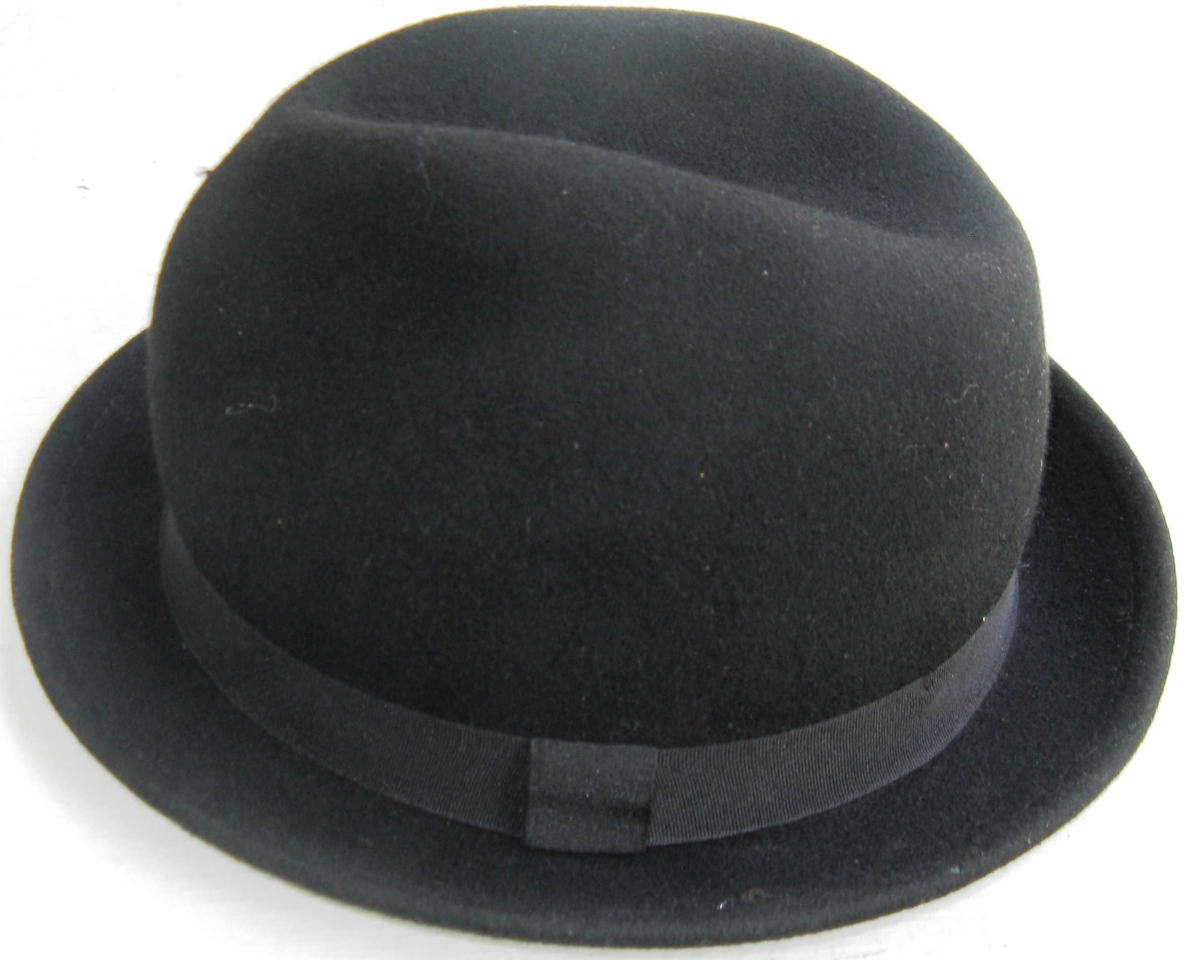 Шляпа мужская фетр федора с узкими полями New Look 59 р