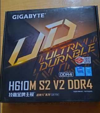 Материнская плата GIGABYTE H610M S2 V2 DDR4 Новая Гарантия