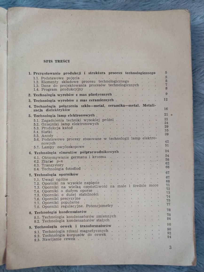 Technologia produkcji podzespołów elektronicznych. Leonard Niemcewicz.