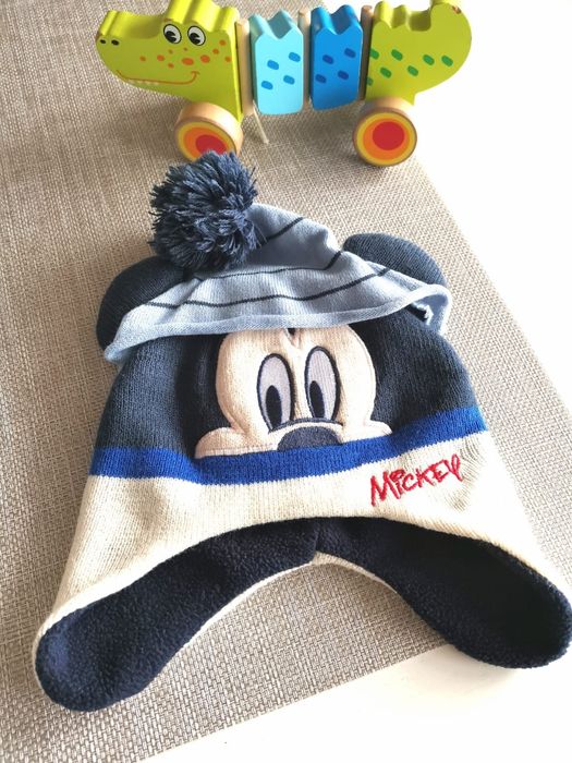 Disney Baby ciepła czapeczka z polarem