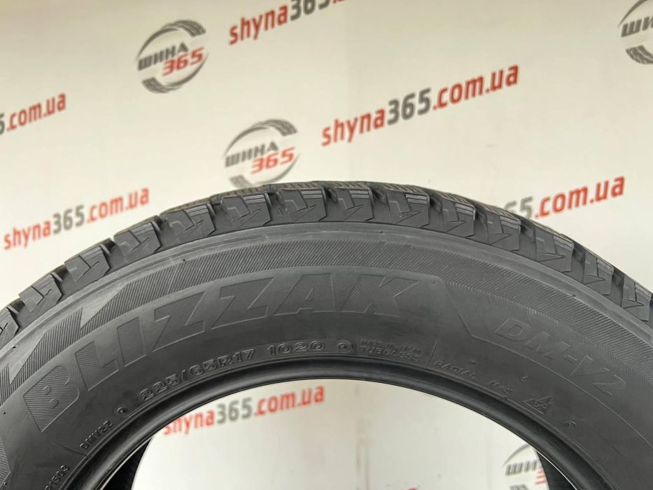 225/65 r17 bridgestone blizzak dm-v2 7mm шини бу зима