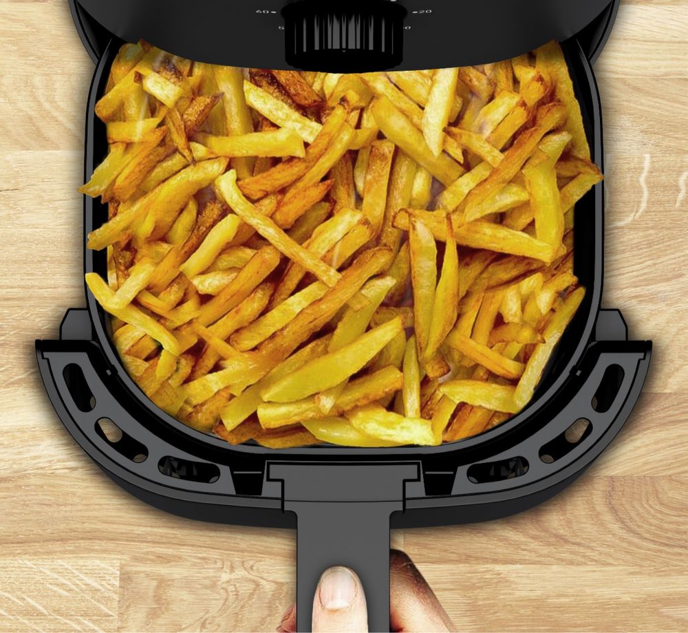 Frytkownica Beztłuszczowa TEFAL do Smażenia Pieczenia PRZEPISY Prezent