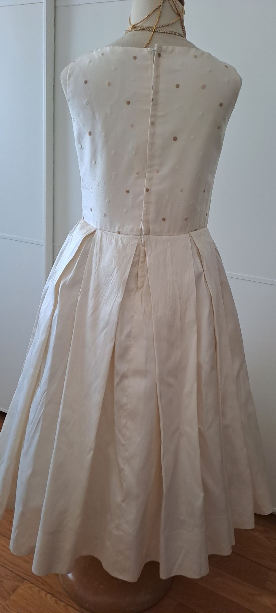 Vestido Cerimónia Seda Selvagem 6/7 Anos