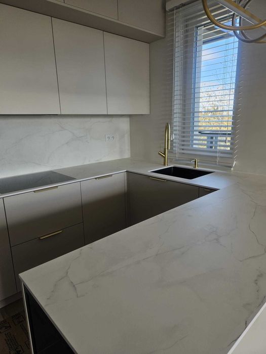 Blat kompaktowy HPL 12mm BIAŁY MARMUR