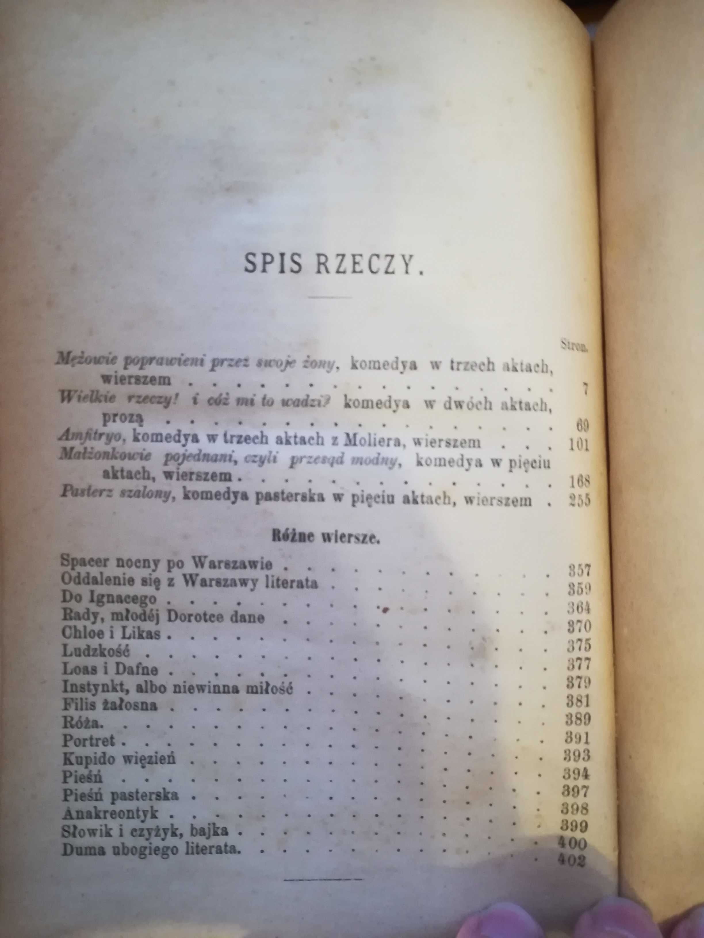 Franciszek Zabłocki - Tom I i II biały kruk