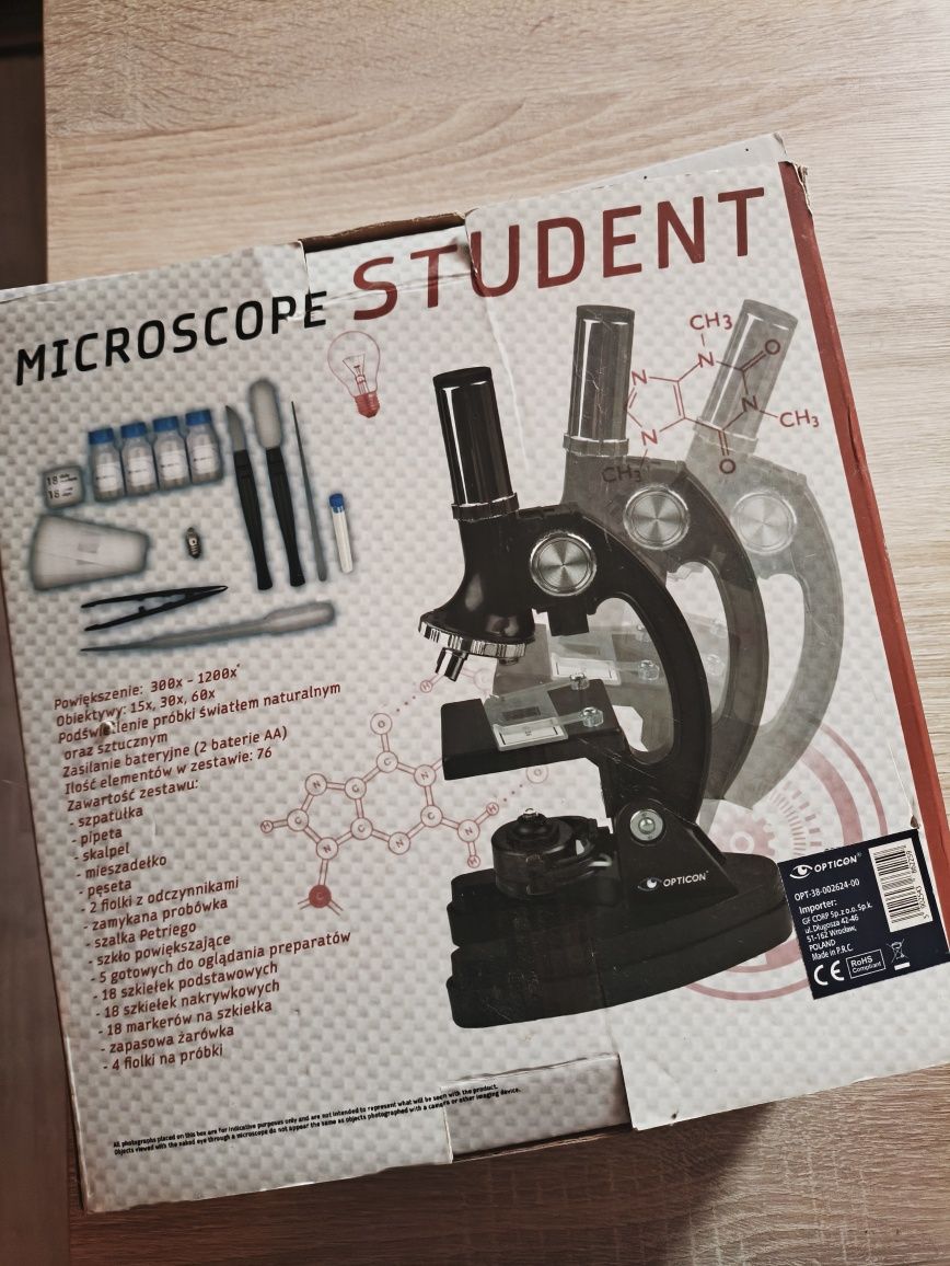 Mikroskop Opticon student.