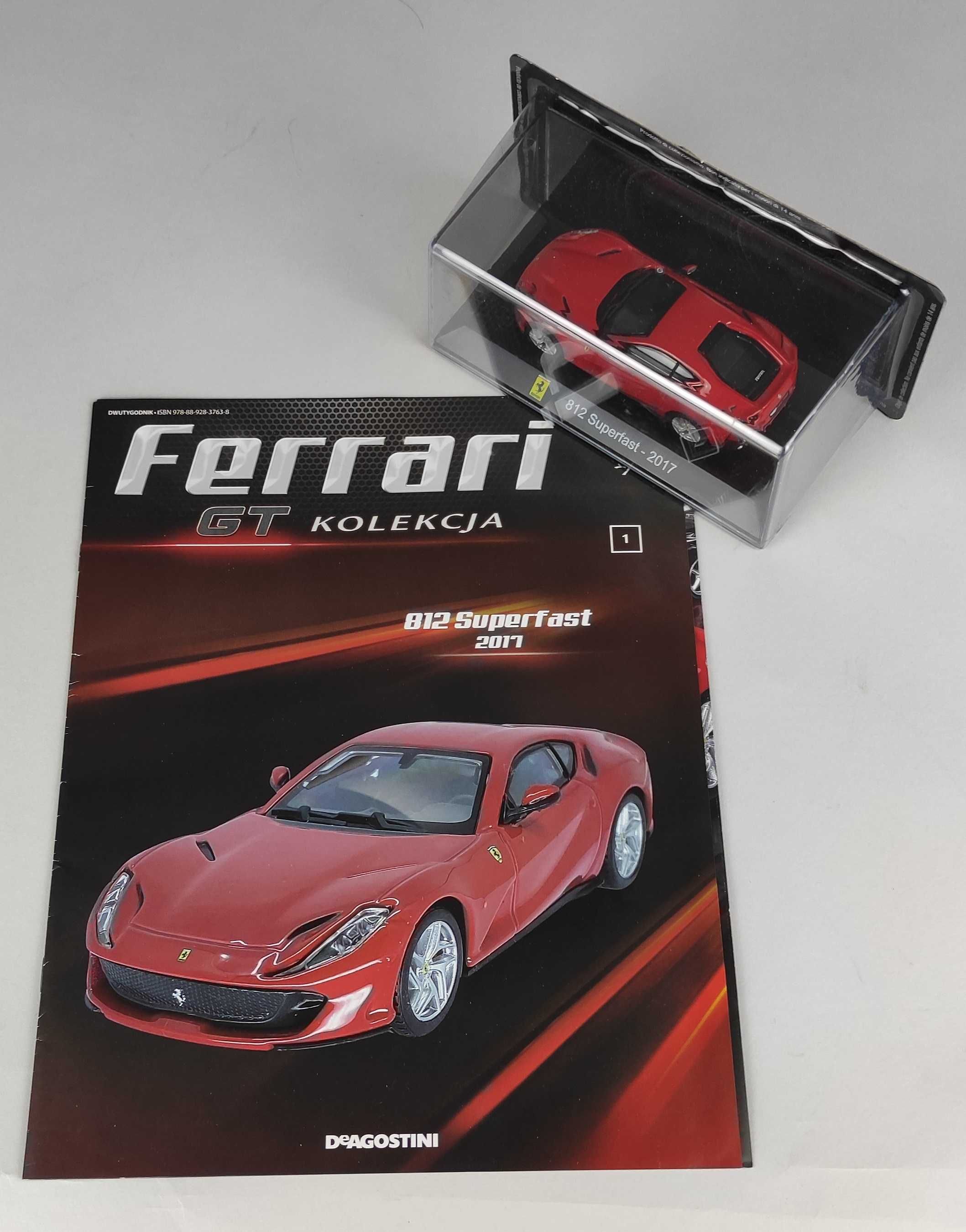 FERRARI 812 Superfast model kolekcja Ferrari GT 1:43