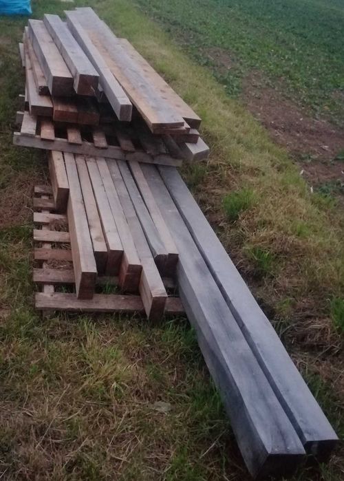 Drewno Jodła - więźba dachowa