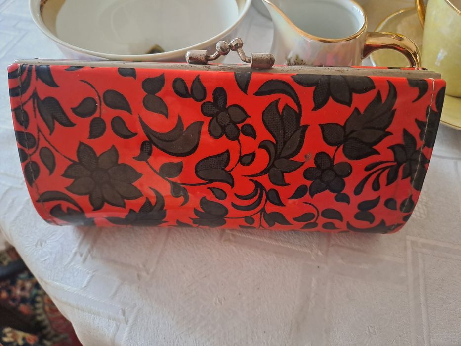 Portfel damski PRL vintage