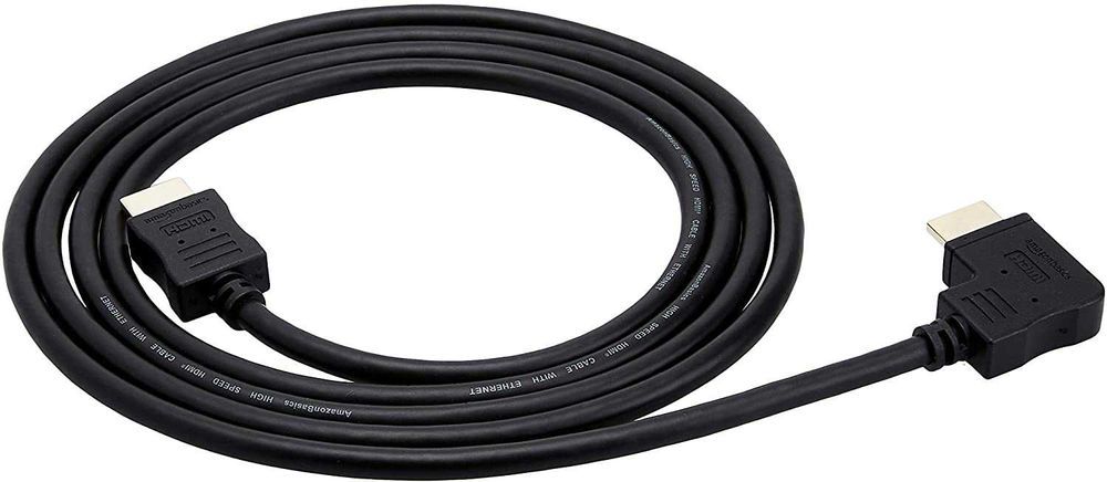 Kabel przewód HDMI, 4K, 90 cm, kąt 270 °, wysoka prędkość 1,4b -olx-