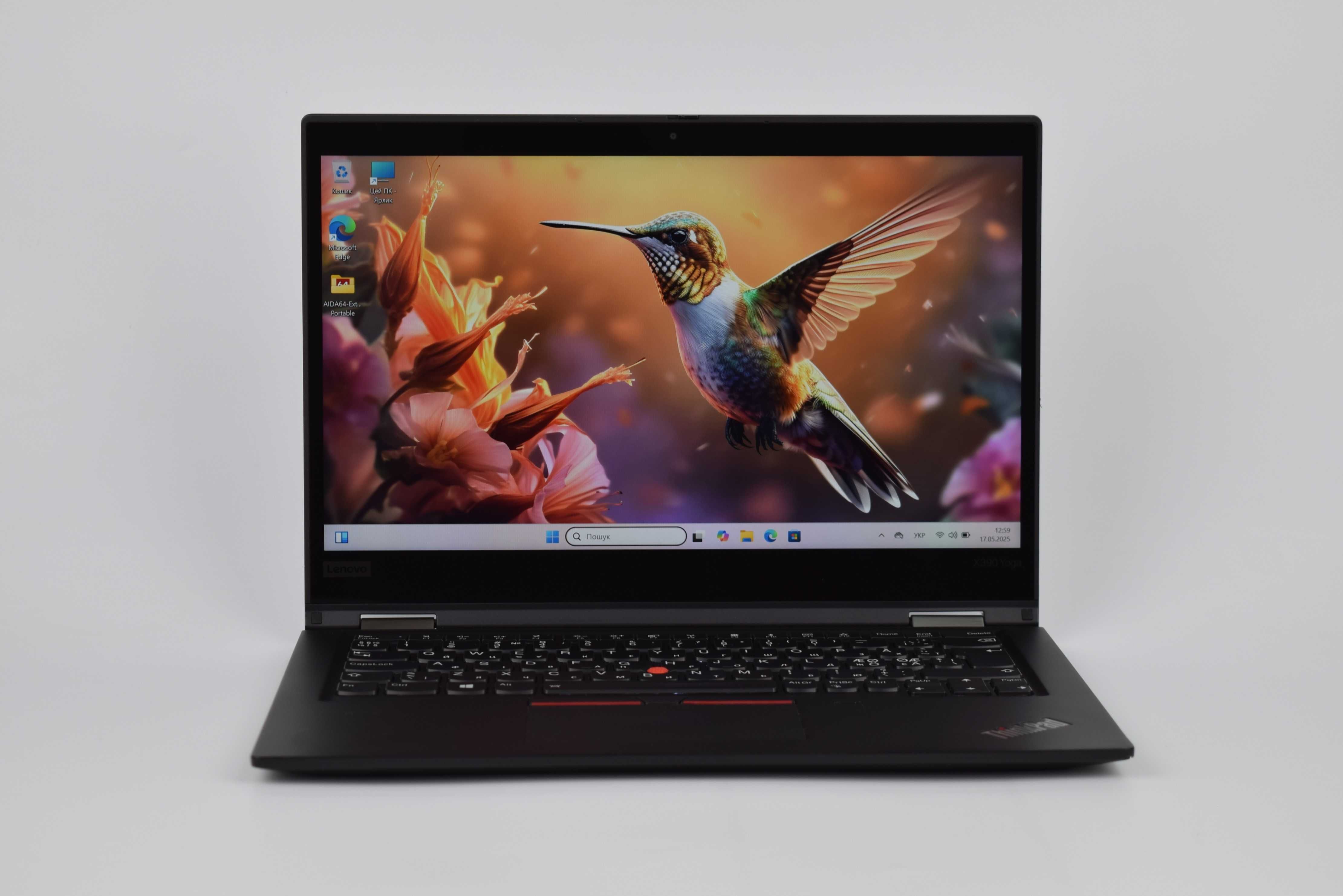 Сенсорний Lenovo ThinkPad X390 Yoga i5-8265U 16 гб 256/512/1тб Ноутбук