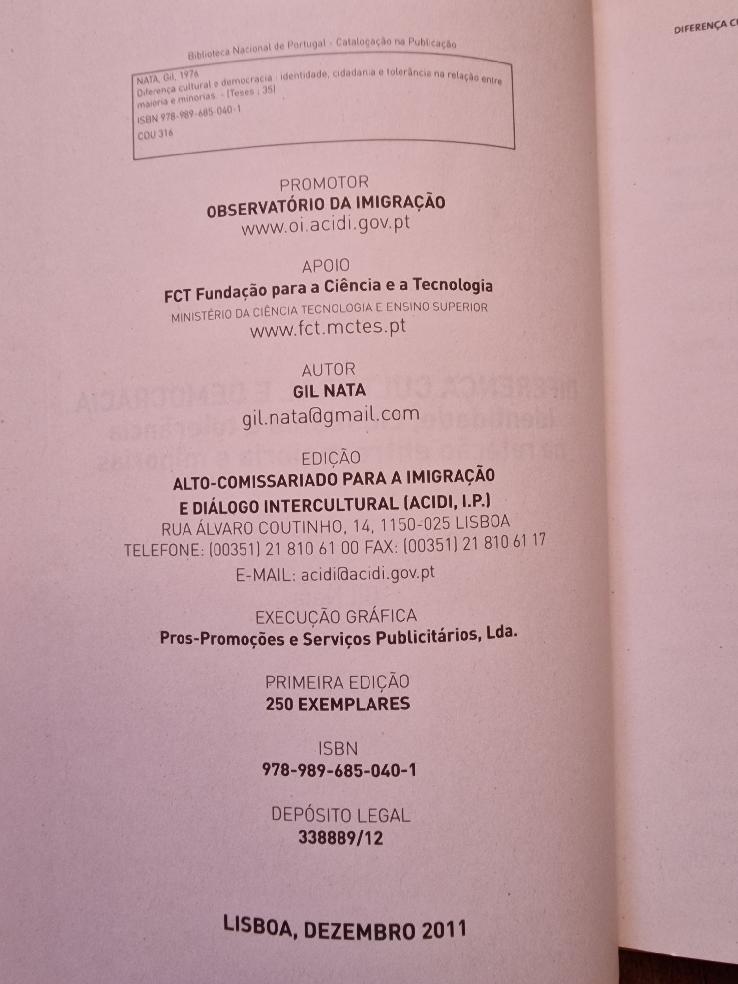 Diferença Cultural e Democracia