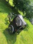 Rower riksza z plandeka