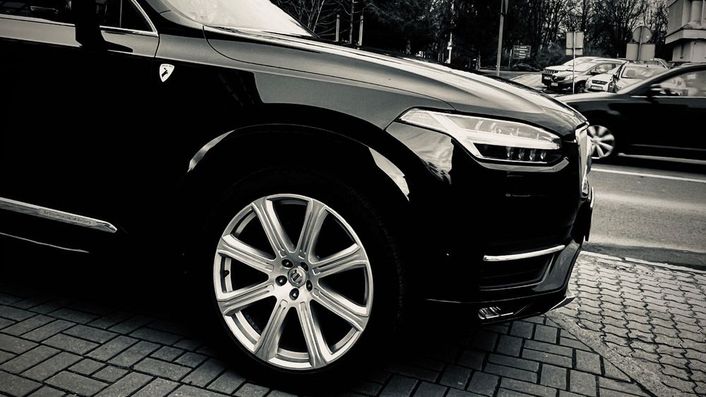 Volvo XC 90 Karmelowa Skóra - Nagłośnienie Bowers & Wilkins - Wentylacja foteli -