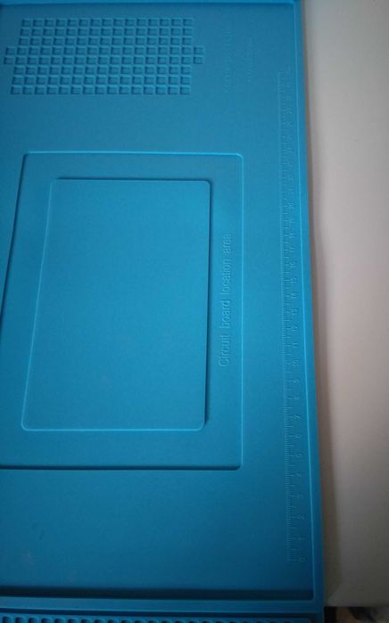 Tapete almofada de silicone para pequenas reparações, solda