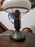 Stara ceramiczna lampa stolikowa Mirostowice