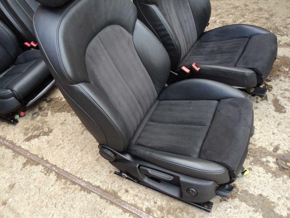 Audi А6 С7 S7 S-Line рекаро  шкіра алькантара  сидіння бмв vw шкода