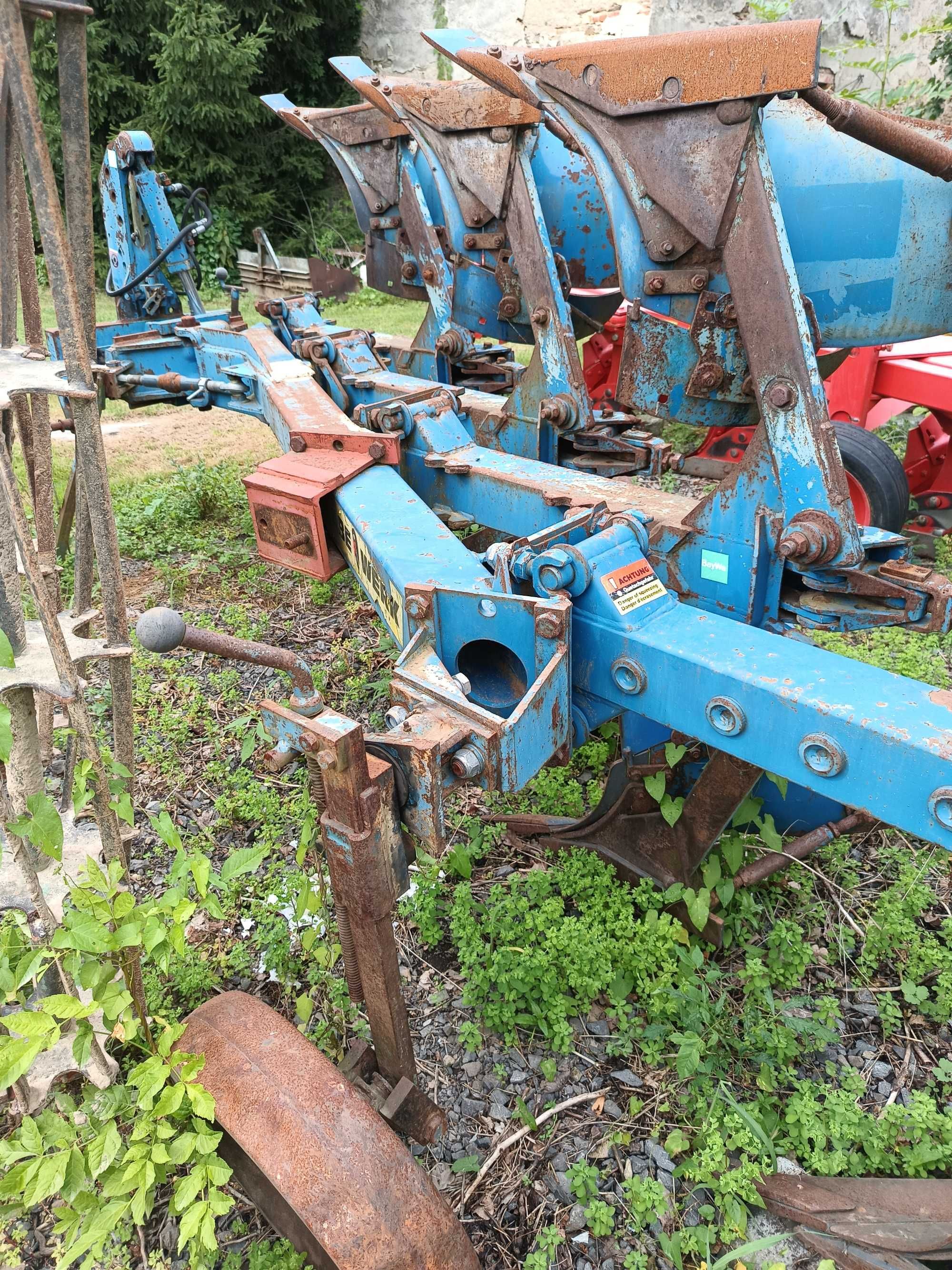 Pług 4 skibowy obrotowy Rabe Werk