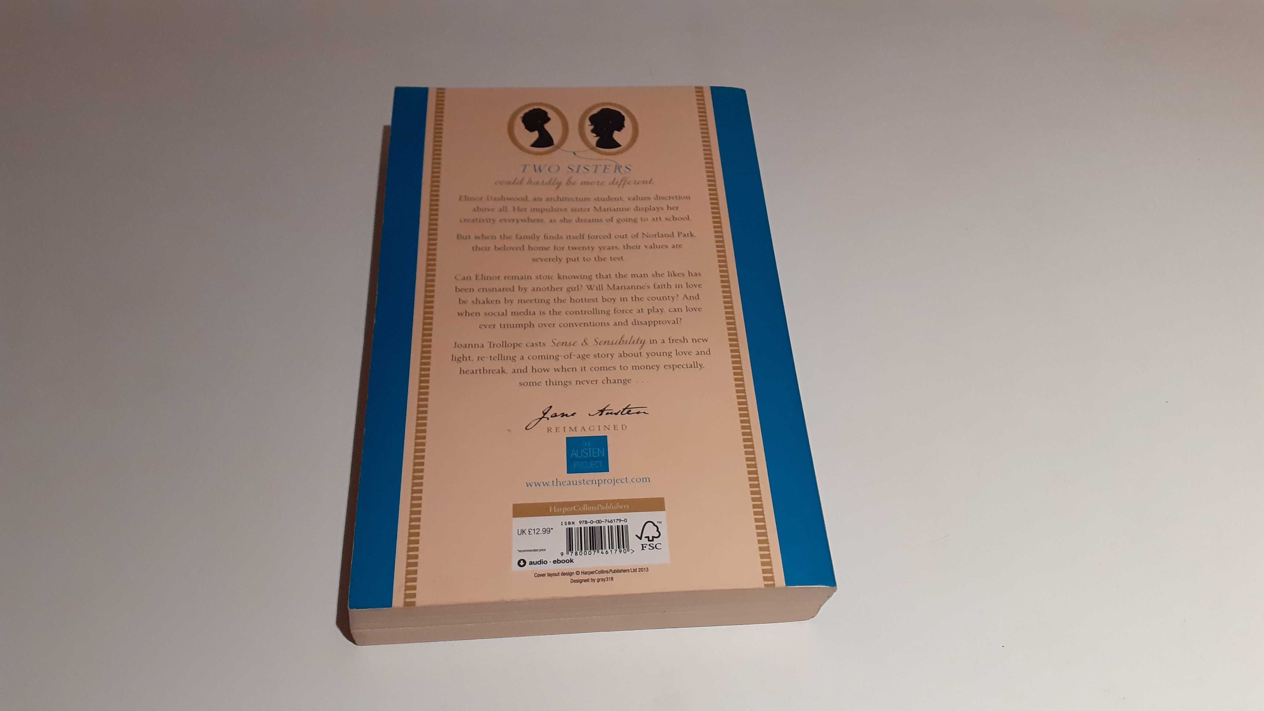 Livro "Sense & Sensibility" de Joanna Trollope