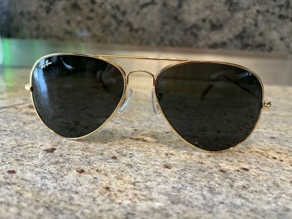 Oryginalne Ray Bany aviator 3025