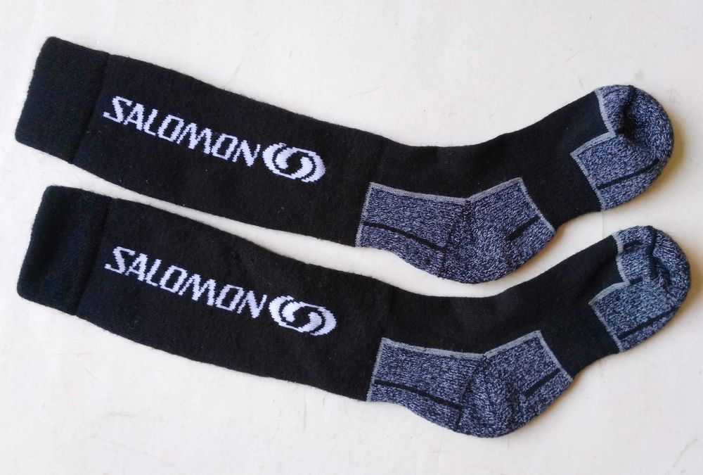 Шкарпетки SALOMON 38-42 в'язані black/grey