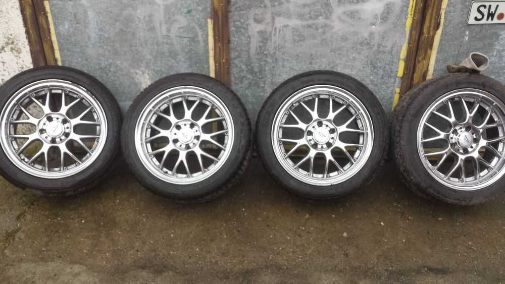 хром хромированные диски 235/45R17 audi vw skoda mercedes seat літня