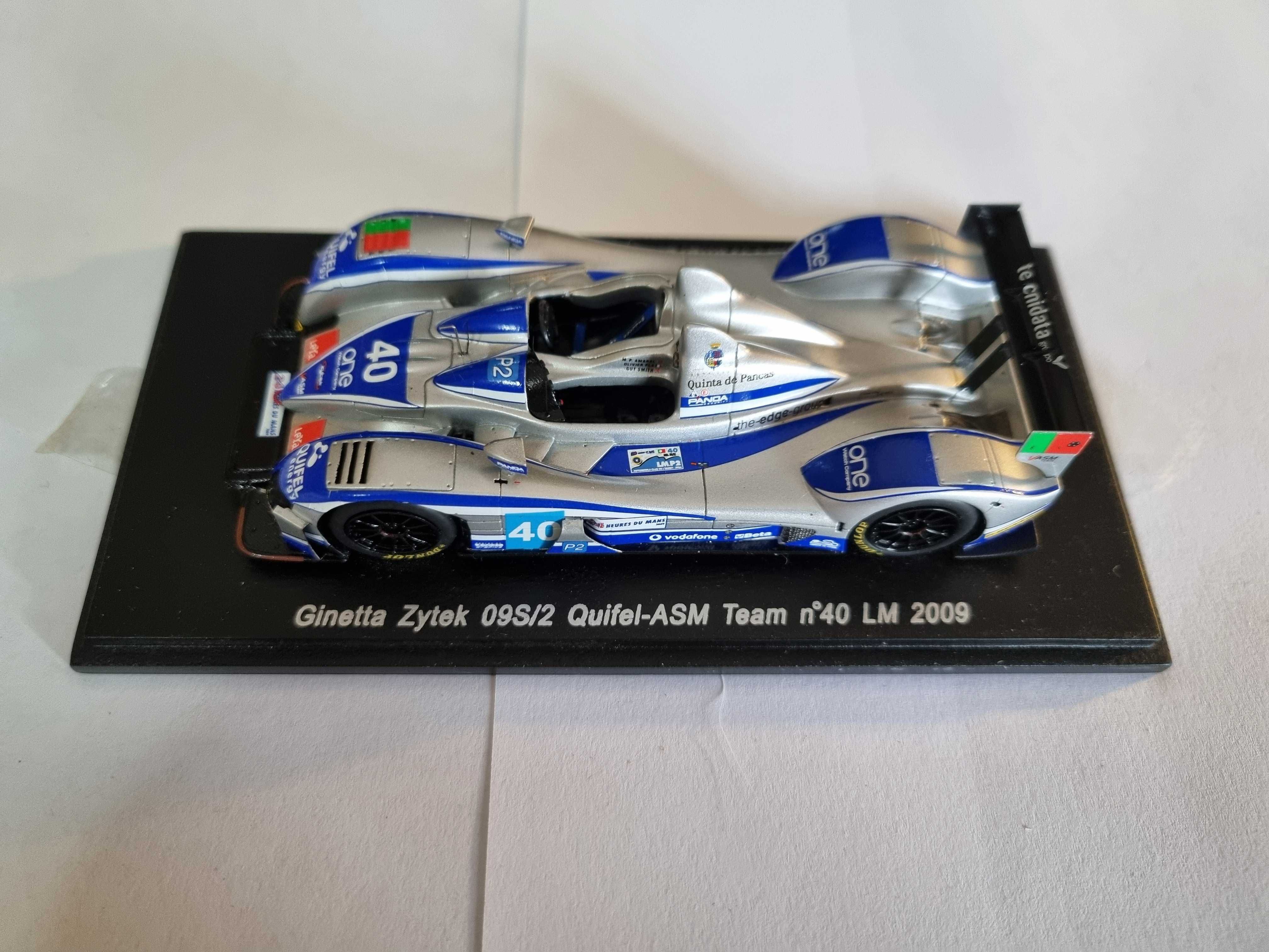 Ginetta Zytek nº 40 LM 2009 M.P.Amaral /Pla /Smith - Spark 1:43