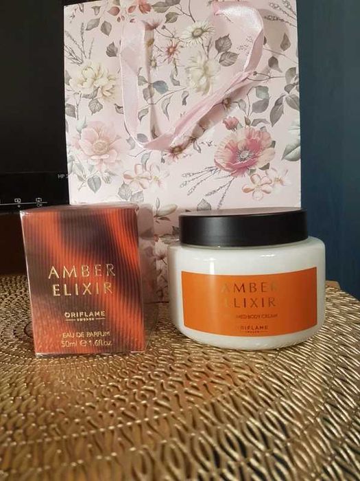 Zestaw Amber Elixir Oriflame 2 kosmetyków nowy szybka wysyłka