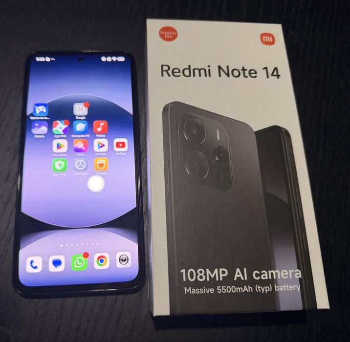 Xiaomi Redmi Note 14 C/ Fatura e Garantia até 2028