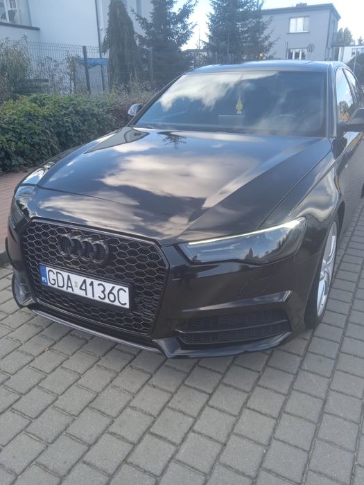 Audi A6 2016r. 2.0 benzyna 252KM Quattro bogate wyposażenie automat