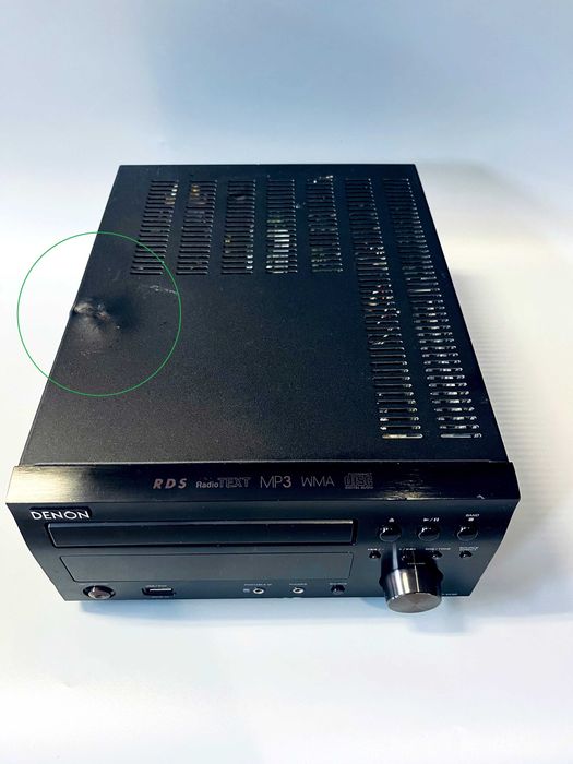 Amplituner stereo Denon RCD-M38 z wbudowanym odtwarzaczem CD, okazja!