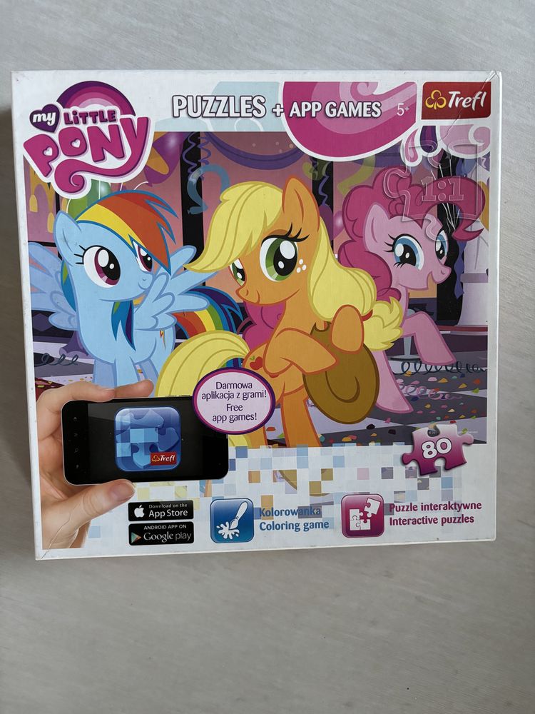 Puzzle Kucyki My Little Pony 80 el. Trefl