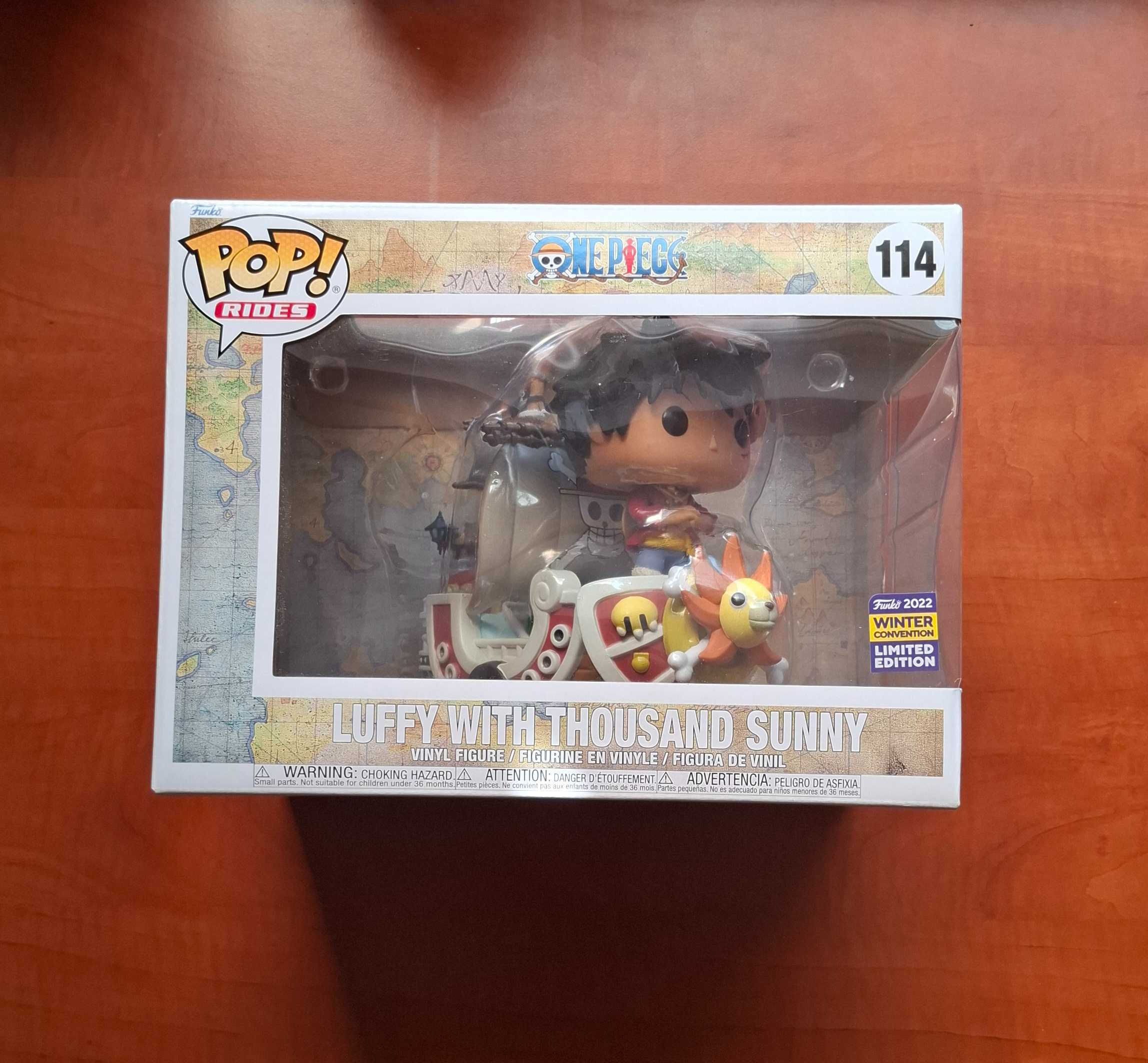 Funko Pop One Piece - Luffy with Thousand Sunny 114