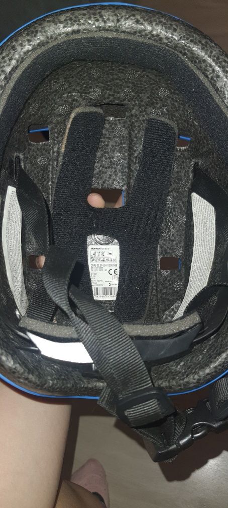 Kask niebieski oxelo xs