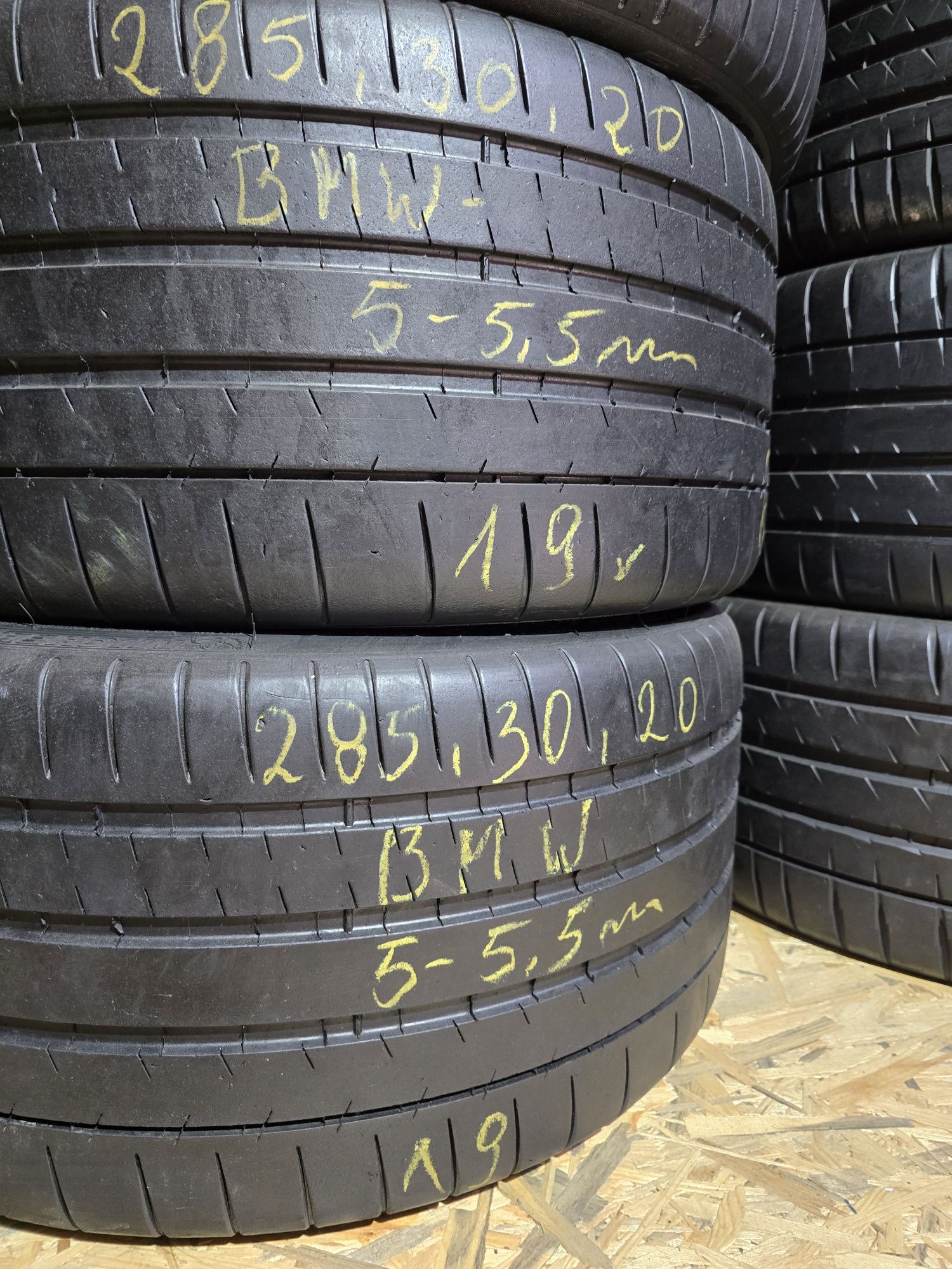 285/30/20 Michelin super sport ZP_RSC , para  z 19r
