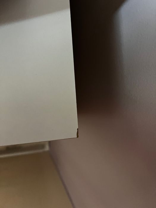 Zestaw mebli do salonu, biało-kremowe, komoda, witryna, szafka RTV