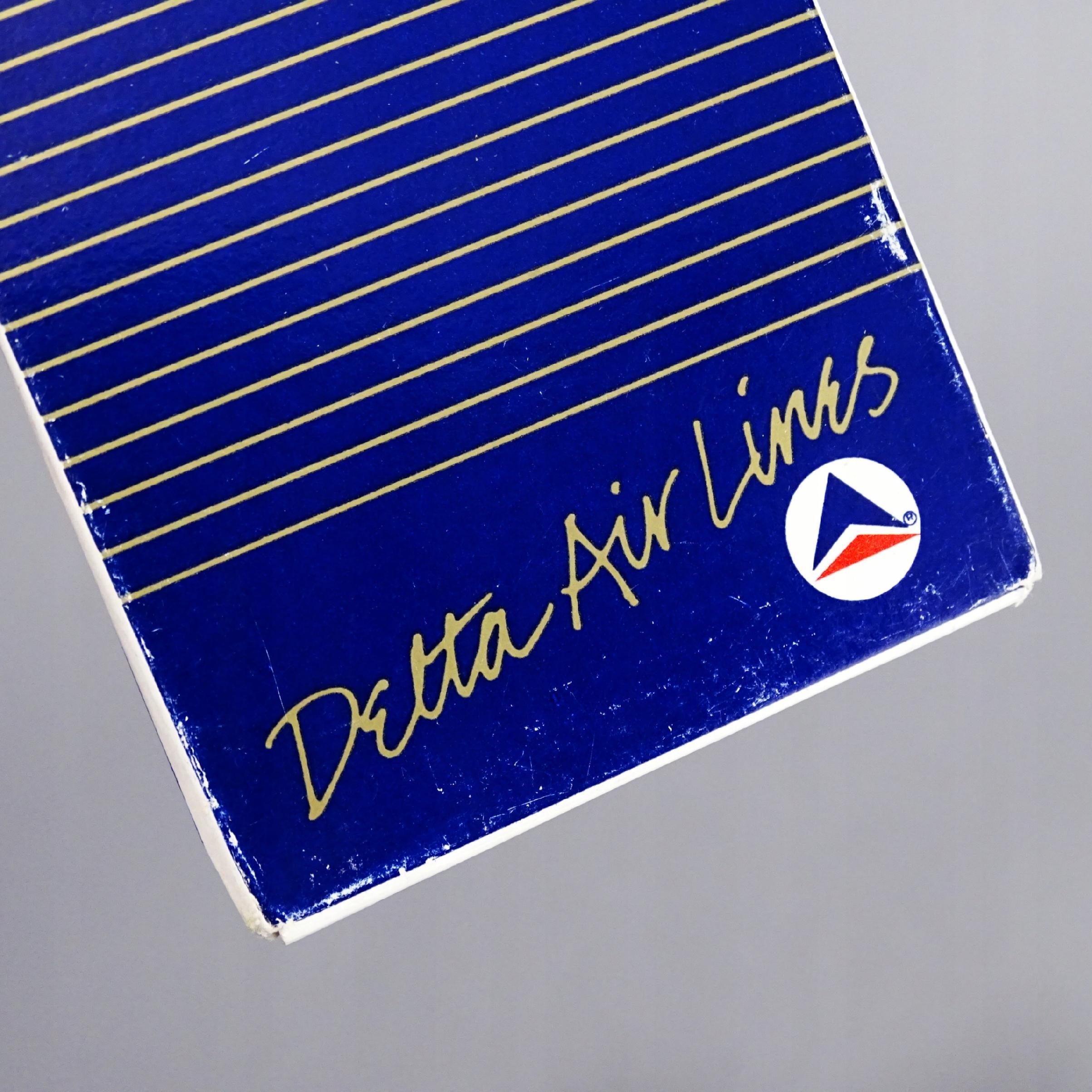 lata 70 piękne karty do gry delta air lines stan 5+